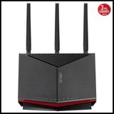 Asus RT-BE86U, BE6800, 4 Port, 6800MBPS, Dual Band, Wifi 7, Aimesh, Aiprotection Pro, Gigabit Extendable Router - 1