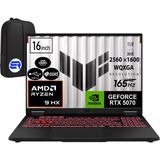 Asus Tuf A16 FA608PP-QT031EP8 RTX5070 Ryzen 9 8940HX 64GB Ram 2tb SSD 16 Inç Wqxga 165Hz WIN11 Pro + Elektropasaj Çanta - 2 TB - 64 GB