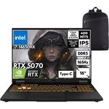 Asus Tuf F16 I7-14650HX 32-Gbddr5 1 Tbssd RTX5070 (8GB-115W-GDRR7) 16" Wqxga 165Hz Windows 10 Pro + Hmf Sırt Çantası FX608JPR-QT070HMF49 - 32 GB