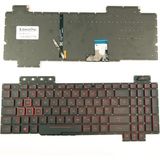 Asus Tuf FX80 FX80GM Notebook Klavye Işıklı