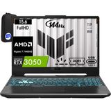 Asus Tuf Gaming A15 FA506NCG-HN265EP4 Ryzen 7 7445HS 48GB Ram 512GB SSD RTX3050 Fhd 144Hz WIN11 Pro 15.6" + Elektropasaj Çanta - 512 GB - 48 GB