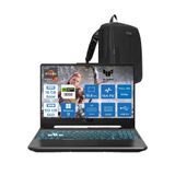 Asus Tuf Gaming A15 FA506NCR Amd Ryzen 7 7435HS 16GB Ddr5 512GB SSD RTX3050 4gb 15.6" Fhd IPS 144HZ Windows 11 Home Taşınabilir Bilgisayar HN034H01 + Zetta Çanta