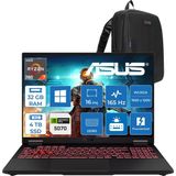 Asus Tuf Gaming A16 FA608UMI Amd Ryzen™ 7 260 Aı 32GB Ddr5 4tb SSD 8GB/RTX5060 115W 16-Inch Fhd+ 1920 x 1200, 144Hz 3ms IPS-SRGB:100% WINDOWS11HOME Gaming Laptop WTU292H15+ZETTAÇANTA - 4 TB - 32 GB