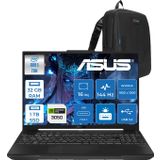 Asus Tuf Gaming F16 Fx607vj Intel Core 5-210H 32Gb 1Tb Ssd Rtx3050 6Gb 16 Inç Wuxga 144Hz Ips Freedos Gaming Notebook Rl033f18 + Zetta Çanta