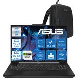 Asus Tuf Gaming F16 FX607VJ Intel Core 5-210H 40GB 512GB SSD RTX3050 6gb 16 Inç Wuxga 144Hz IPS Freedos Gaming Notebook RL033F22 + Zetta Çanta - 512 GB - 40 GB
