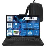 Asus Tuf Gaming F16 FX607VJ Intel Core 5-210H 8gb 512GB SSD RTX3050 6gb 16 Inç Wuxga 144Hz IPS Windows 11 Home Gaming Notebook RL033H02 + Zetta Çanta - 512 GB - 8 GB