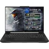 Asus Tuf Gaming F16 FX607VU-RL144-GAMING Intel Core 5 210H 16GB Ddr5 5200MHZ 1tb SSD Rtx 4050 6gb (140W) 144Hz 16" IPS Panel Wuxga W11P Taşınabilir Bilgisayar - 1 TB - 16 GB