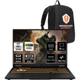 Asus Tuf Gaming F16 i5 13450HX RTX 5060 8GB Gaming Laptop 8GB RAM 512GB SSD 16" FHD+ 165Hz FreeDOS + Per4 Çanta FX608JMRV073P302 - 512 GB - 8 GB