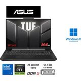 Asus tuf Gaming FX607VU-RL017 Intel Core 5 210H 24GB 512GB SSD RTX4050 140W W11 Pro 16" Duddi - 512 GB - 24 GB