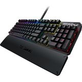 ASUS TUF GAMING K3 RED SWITCH/ABS/TR AURA SYNC RGB OPTİK MEKANİK TÜRKÇE OYUNCU KLAVYESİ BİLEK DESTEĞİ SUYA VE TOZA DAYANIKLI RED SWITCH