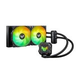 ASUS TUF GAMING LC II 240 ARGB AIO AURA SYNC 120MM ADRESLENEBİLİR RGB FAN NCVM KAPLAMALI RGB POMPA KAPAĞI SIVI CPU SOĞUTUCUSU