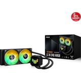 ASUS TUF GAMING LC III 240 ARGB AURA SYNC RGB 120MM*2 ADRESLENEBİLİR RGB FAN CPU SIVI SOĞUTUCUSU 6 YIL GARANTİ - Çok Renkli