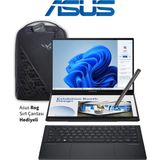 Asus Ultra Pil Ömürlü Dokunmatik Ekran Zenbook Duo Çift OLED Ekran Core Ultra 7 16GB 1tb Geleceğin Bilgisayarı - 1 TB - 16 GB