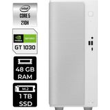 Asus V500 Mini Tower Core 5 210H Mini PC 48GB RAM 1TB SSD FreeDOS + Per4 USB V50105210H016WP430