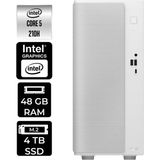 Asus V500 Mini Tower Core 5 210H Mini PC 48GB RAM 4TB SSD FreeDOS + Per4 USB V50105210H016WP312