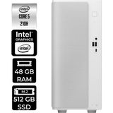Asus V500 Mini Tower Core 5 210H Mini PC 48GB RAM 512GB SSD FreeDOS + Per4 USB V50105210H016WP309