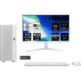 Asus V500 Mini Tower Core 5 210H RTX 3050 Mini PC 64GB RAM 2TB SSD 23.8" FHD FreeDOS + Per4 USB V50105210H016WP795