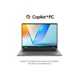 Asus Vivobook 14 Flip TP3407SA-SG198W Ultra 7 256V 16GB RAM 512GB SSD Windows 11 Home 14 inç Dokunmatik Laptop