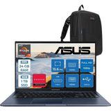Asus Vivobook 15 Amd Ryzen 7 5825U 24GB 1tb SSD Amd Radeon Graphics 15.6" Fhd 250NIT LED Windows 11 Pro Taşınabilir Bilgisayar M1502YATP06 + Zettaçanta