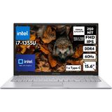 Asus Vivobook 15 I7-1355U 24GB 512GB SSD 15.6" Fhd Windows 11 Pro Taşınabilir Bilgisayar X1504VA-NJ412HMF47