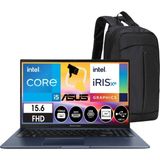 Asus Vivobook 15 Intel Core I5 24GB 2tb SSD 15.6" Fhd Windows 11 Pro Lacivert Dizüsütü Bilgisayar Çanta Hediyeli