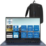 Asus Vivobook 15 X1504VA Intel Core 5 12GB Ram 512GB SSD WINDOWS11 Pro Fullhd 15.6" Taşınabilir Bilgisayar & Cimete Çanta - 512 GB