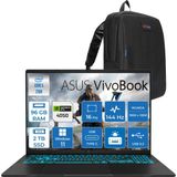 Asus Vivobook 16 V3607VU Intel Core 5 210H 96GB 2tb SSD RTX4050 6gb Windows 11 Pro 16" Wuxga 144HZ 300NITS Taşınabilir Bilgisayar RP276H25 + Zetta Çanta - 2 TB - 96 GB