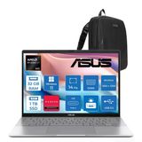 Asus Vivobook M3407ga Amd Ryzen Aı 7 445 Aı 32Gb Ddr5 1Tb Ssd 14.0-Inch, Wuxga (1920 X 1200) Oled 0.2Ms 300Nıts Wın11home Taşınabilir Bilgisayar Wsf013h13+Zettaçanta