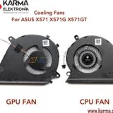 Asus Vivobook X571g X571gt Rx571gt Fx571gt Nx571gt K571 Uyumlu Notebook Cpu, Gpu Fani Takim (Sag-Sol Set)