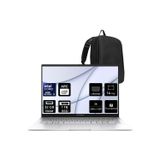ASUS Zenbook 14 Intel Core Ultra 9 285H 32GB RAM 1TB SSD 14" 3K (2880x1800) OLED 120Hz FreeDOS UX3405CAST1169P303 Notebook + PER4 Çanta