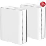 Asus Zenwıfı BQ16-W2P Wıfı7 BE25000 Dört Bantlı Mesh Router 2'li Paket Beyaz