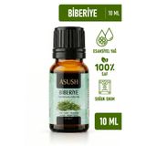 ASUSH Biberiye Esansiyel Yağ 10 ML – Bitkisel, Ferah ve Aromatik Koku Yağı