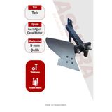 Asvera Büyük Aynalı Tekli Pulluk - 10-12-22 Hp Çapa Makineleri İçin Derin Sürme Aparatı