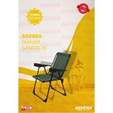 Asvera Lüks Katlanabilir Kamp Sandalyesi - Bardaklıklı Taşıma Çantalı Sağlam Piknik Sandalyesi