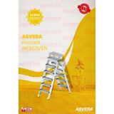 Asvera Yakut Serisi – 6+6 Alüminyum Çift Çıkışlı Merdiven | Ev, Bahçe ve İş Yerleri için Pratik Kullanım