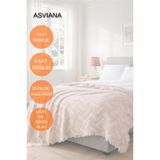 ASVİANA %100 Pamuk Yumuşak Dolgulu Müslin Yatak Örtüsü | ÇEYİZ & GÜNLÜK & 4 MEVSİM | Nefes Alan Yapı 230x250