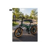 AsVIVA BZ10 20 Jant Fat Bike Elektrikli Bisiklet-yesil