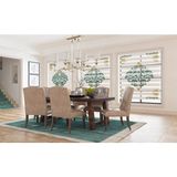 Asy Home Damask Dijital Baskılı Piliseli 130x200 cm Stor Perde