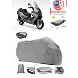 Asya Armada 250 Branda Gri Arka Çanta Uyumlu(Topcase) Motosiket Brandası Motor Örtüsü Çadır Su Geçirmez Motosiklet Kılıfı Motor Brandası,lastikli,taşıma Torbalı