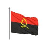 Asya Bayrak Angola Gönder Bayrağı 100 x 150