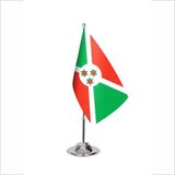 Asya Bayrak Brundi Tekli Masa Bayrağı
