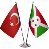Asya Bayrak Burundi Ikili Masa Bayrağı