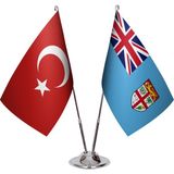 Asya Bayrak Fiji Ikili Masa Bayrağı