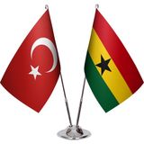 Asya Bayrak Gana Ikili Masa Bayrağı