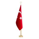 Asya Bayrak Gold Direkli Türk Makam Bayrağı