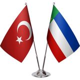 Asya Bayrak Hakas Ikili Masa Bayrağı
