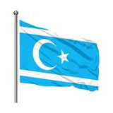 Asya Bayrak Irak Türkmenleri Bayrağı