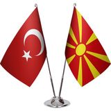 Asya Bayrak Makedonya Ikili Masa Bayrağı