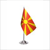 Asya Bayrak Makedonya Tekli Masa Bayrağı