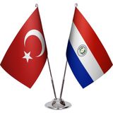Asya Bayrak Paraguay Ikili Masa Bayrağı